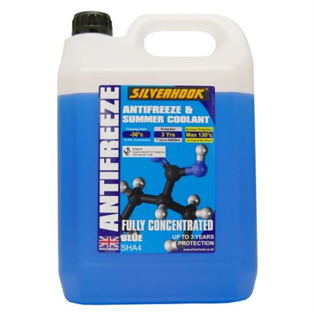 Antifreeze Ethylene Glycol Blue Concentrate 5L - GAC2019 - Silverhook